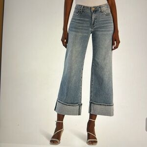 Kut From The Kloth Meg Wide Leg Jean, NWT